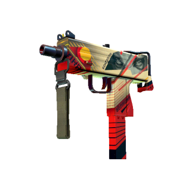 MAC-10 | Propaganda (Well-Worn)